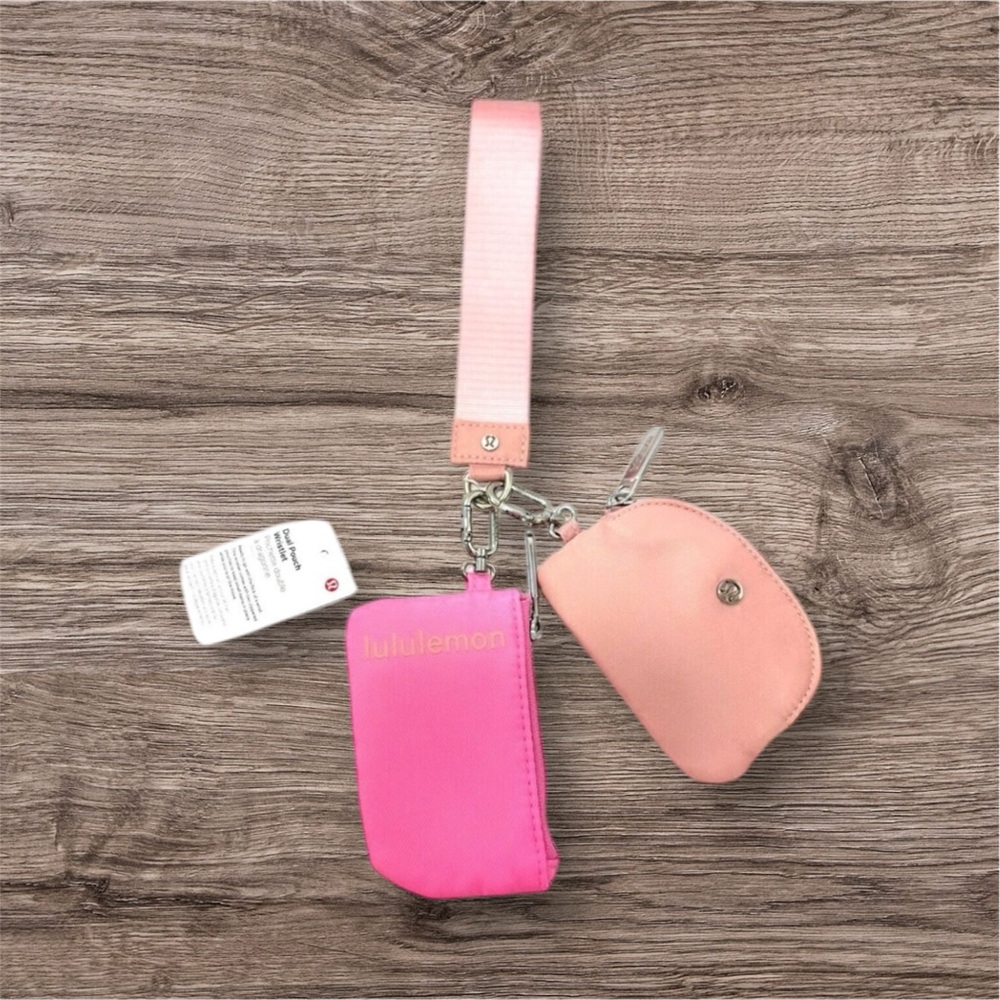 Lululemon Dual Pouch Wristlet Assorted Colors Available - Picture 4 of 16